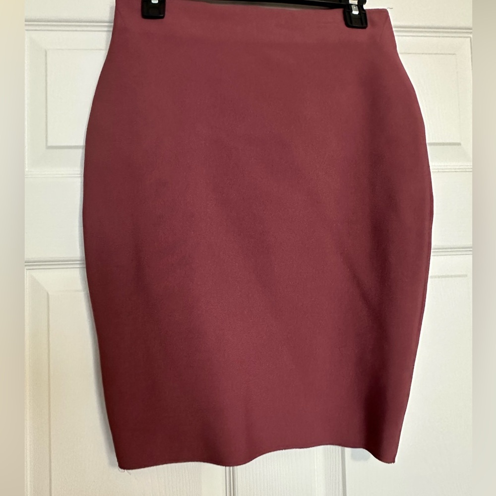 NWOT chocolate Brand skirt